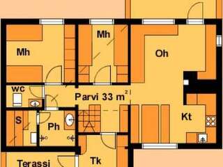 Дома для отпуска Holiday Home Purnukylä 6 Рука Дом для отпуска-33